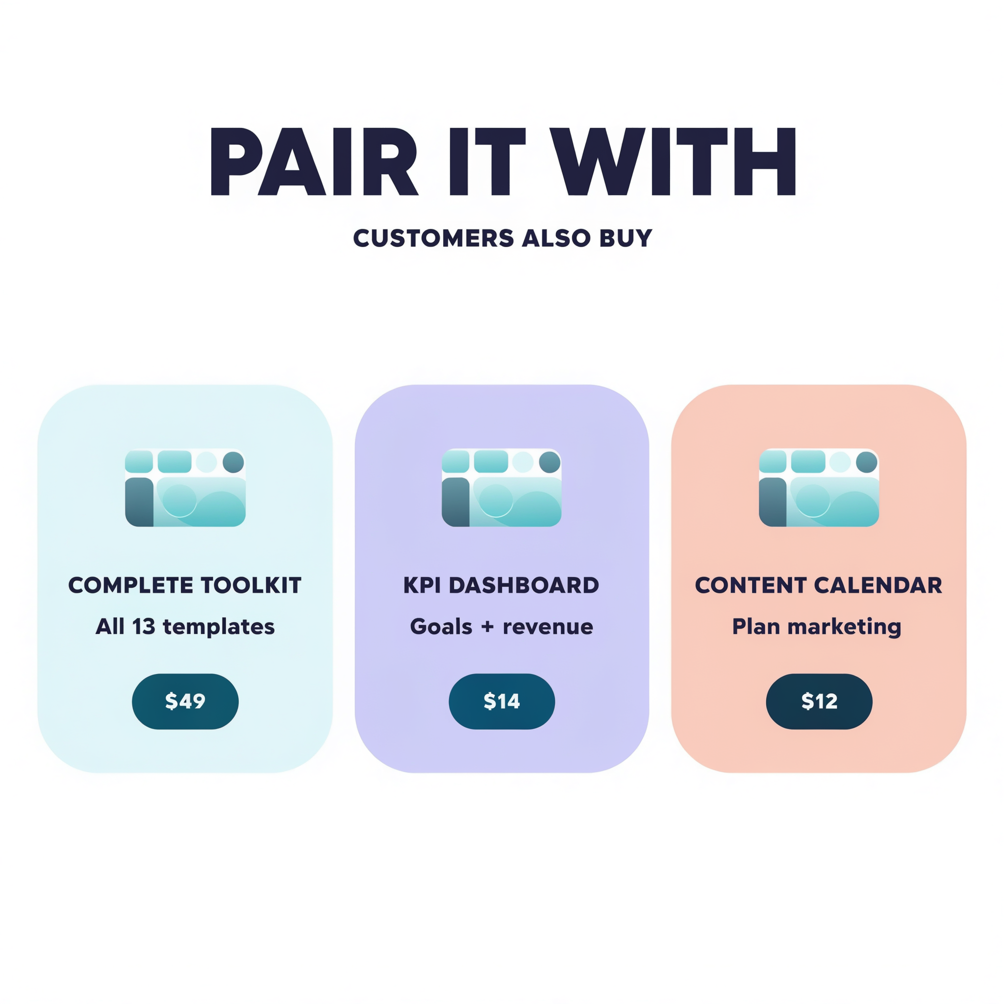 Pair it with — Complete Toolkit, KPI Dashboard, Content Calendar