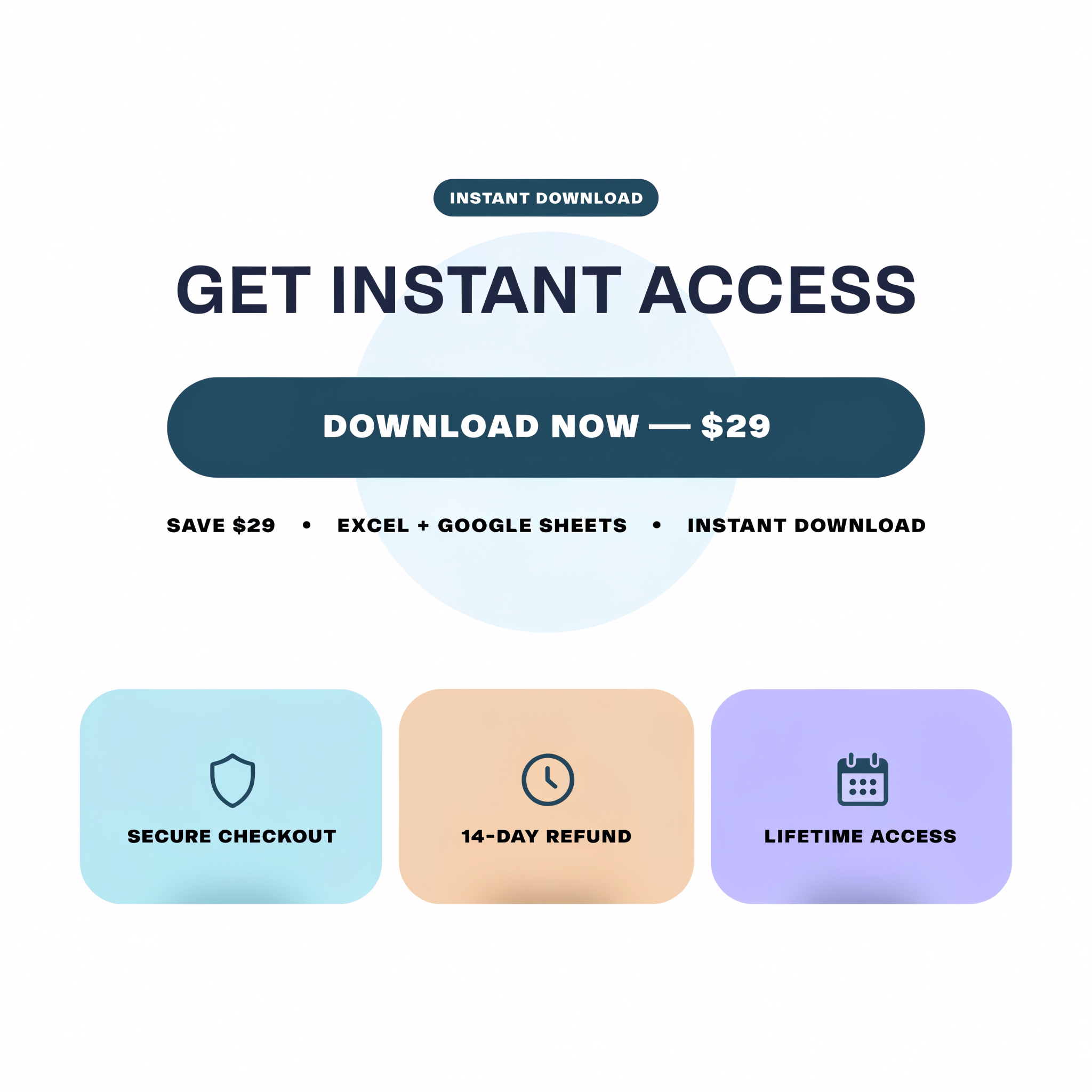 Get instant access — download now $29 with secure checkout and 14-day refund