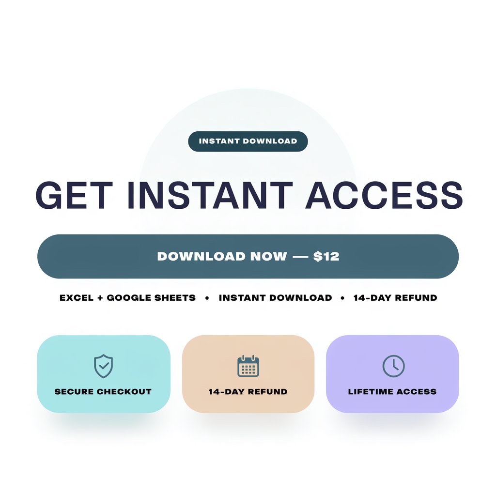 Get instant access — download Invoice Tracker $12 with secure checkout and 14-day refund