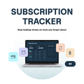 Subscription Tracker — stop leaking money on tools you forgot about, $9