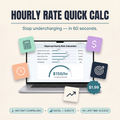 Hourly Rate Quick Calc — Diporusa freelance pricing tool, $1.99