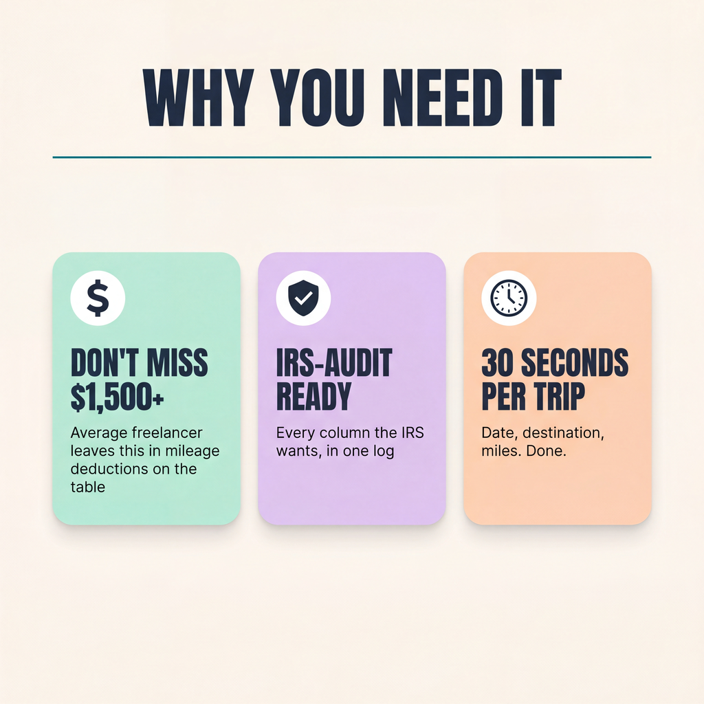 Mileage Log Lite — why you need it