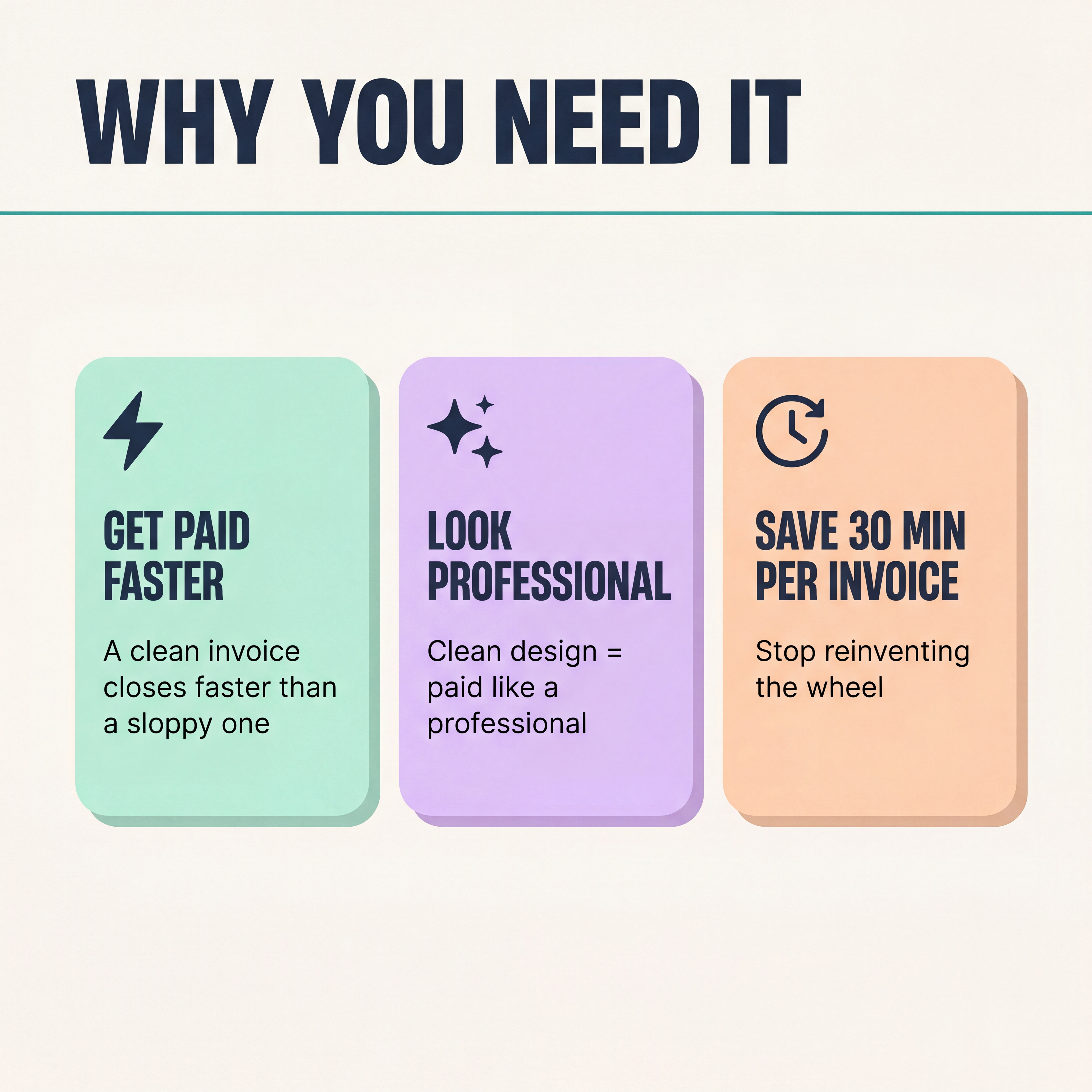 Simple Invoice Template — why you need it