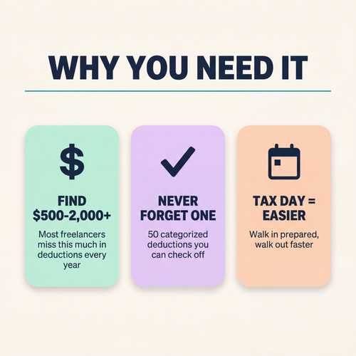 50 Tax Deductions — why you need it
