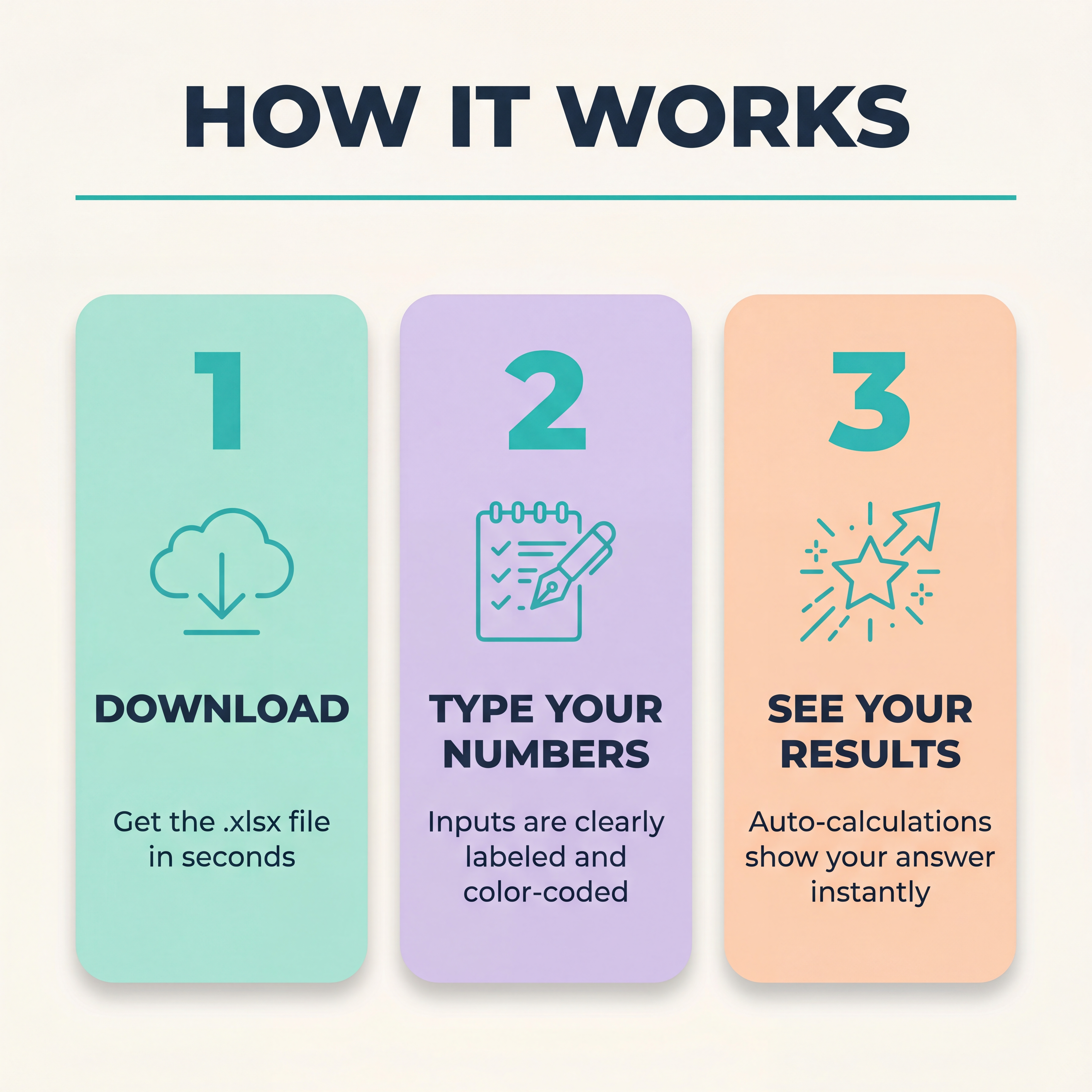 Diporusa — how it works for Excel templates