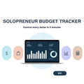 Freelancer Cash Flow Bundle | Budget Tracker + Savings Planner + Subscription Tracker + Cash Flow Snapshot | Money Management Toolkit