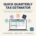 10 Freelancer Finance Tools Bundle | Tax, Budget, Pricing & Invoice Mini Templates | Self Employed Toolkit Vault | Excel + PDF