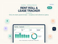 Rental Property Rent Roll Spreadsheet | Tenant & Lease Tracker Excel Google Sheets | Landlord Rent Payment and Occupancy Tracker Template