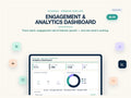 Engagement Rate Calculator & Social Media Analytics Dashboard | Instagram TikTok Growth Tracker | Excel Google Sheets | Editable