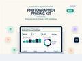 Photographer Pricing & Booking Calculator | Photography Business Tracker | Excel Google Sheets | Editable