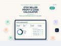 Etsy Seller Profit & COGS Calculator | Etsy Fee Breakdown | Handmade Business Finance | Excel Google Sheets