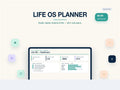 Life OS Digital Planner | All-in-One iPad GoodNotes Planner | Goals Habits Finance | Canva PDF | Instant Download