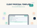 Client Proposal Template Canva | Freelance Business Proposal | Service Proposal Design | Editable Canva | Instant Download